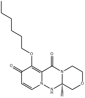 (12aR)-7-(hexyloxy)-3,4,12,12a-tétrahydro-1H-[1,4]Oxazino[3,4-c]pyrido[2,1-f][1,2,4] triazine-6,8-dione