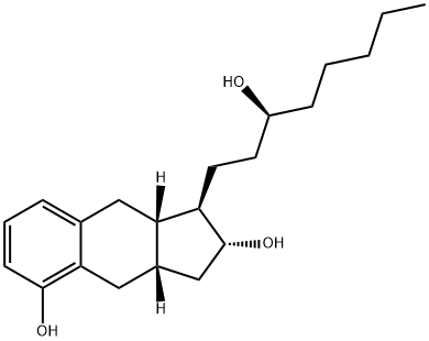 (1R,2R,3aS,9aS)-2,3,3a,4,9,9a-Hexahydro-1-[(3S)-3-hydroxyoctyl]-1H-benz[f]indène-2,5-diol