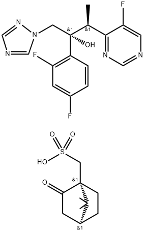 (2R,3S)-2-(2,4-Difluorophényl)-3-(5-fluoropyriMidin-4-yl)-1-(1H-1,2,4-triazol-1-yl)-2-butanol L (-)-CaMphorsulfonate