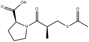 (2S)-1-(3-acétylthio-2-méthyl-1-oxopropyl)-L-proline