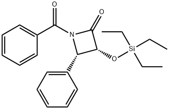 (3R,4S)-1-Benzoyl-4-phényl-3-[(triéthylsilyl)oxy]-2-azétidinone