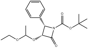 (3R,4S)-tert-butyle 3-(1-éthoxyéthoxy)-2-oxo-4-phénylazétidine-1-carboxylate