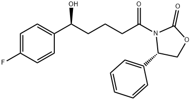 (4S)-3-[(5R)-5-(4-FLUOROPHENYL)-5-HYDROXYPENTANOYL]-4-PHÉNYL-1,3-OXAZOLIDIN-2-ONE