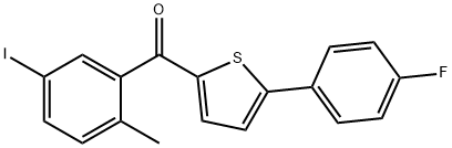 (5-(4-fluorophényl)thiophén-2-yl)(5-iodo-2-méthylphényl)méthanone