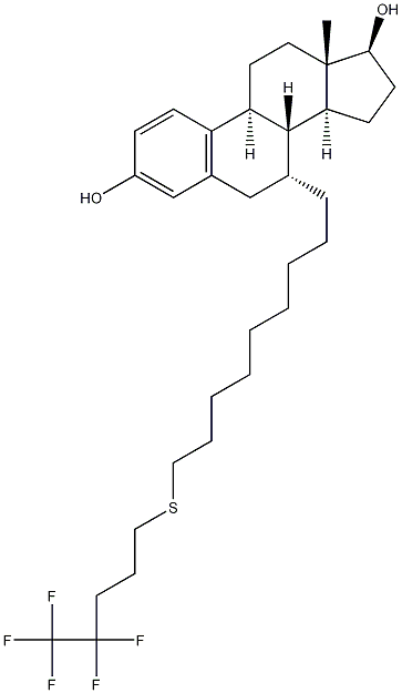 (7a,17b)-7-[9-[(4,4,5,5,5-pentafluoropentyl)thio]nonyl]-estra-1,3,5(10)-triène-3,17-diol