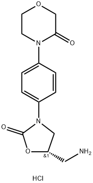 (S)-4-(4-(5-(Aminométhyl)-2-oxooxazolidin-3-yl)phényl)morpholin-3-one.HCl