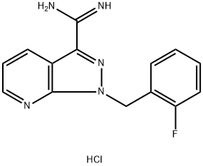 Chlorhydrate de 1-(2-fluoro-benzyl)-1h-pyrazolo[3,4-b]pyridine-3-carboxamidine