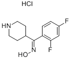 Chlorhydrate de 2,4-difluorophényl-(4-pipéridinyl)méthanone oxime