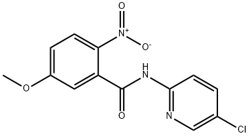 2-nitro-N-(5-chloro-pyridin-2-yl)-5-méthoxy-benzamide