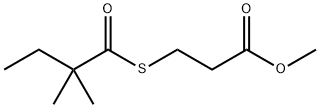 Ester méthylique de l'acide 3-[(2,2-diméthyl-1-oxobutyl)thio]propanoïque