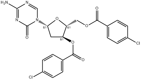 3',5'-di-o-p-chlorobenzoyl-2-désoxy-5-azacytosine
