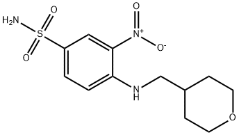 3-nitro-4-((tétrahydro-2H-pyran-4-yl)méthylaMino)benzènesulfonaMide