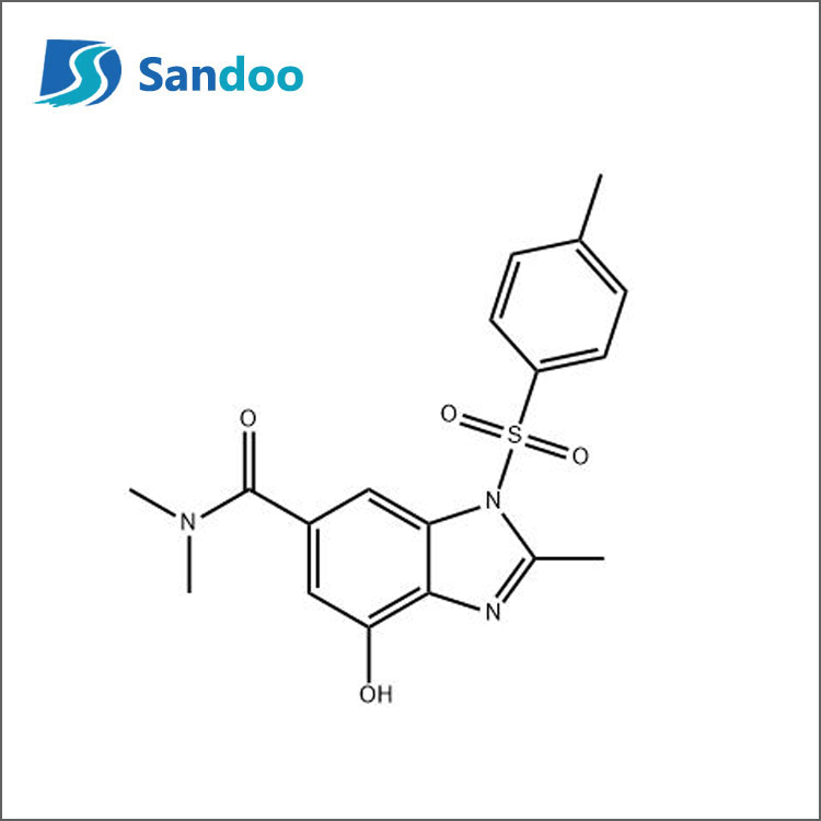 4-Hydroxy-N,N,2-triméthyl-1-tosyl-1H-benzo[d]imidazole-6-carboxamide