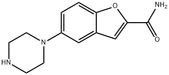 5-(1-pipérazinyl)benzofuran-2-carboxamide