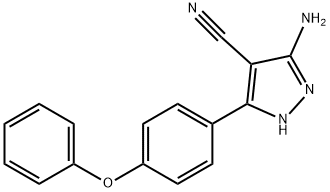 5-aMino-3-(4-phénoxyphényl)-1H-pyrazole-4-carbonitrile
