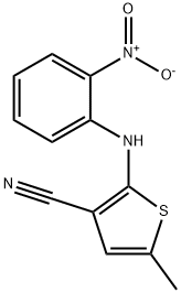 5-méthyl-2-[(2-nitrophényl)amino]thiophène-3-carbonitrile