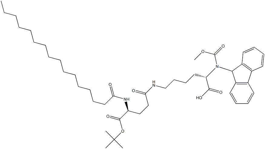 Fmoc-Lys (Pal-Glu-OtBu) -OH