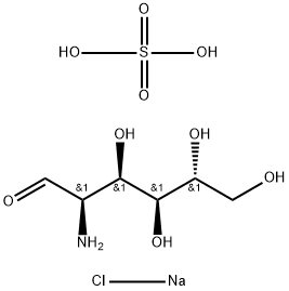Sulfate de glucosamine, chlorure de sodium