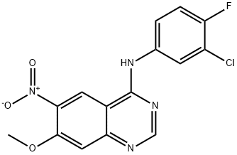 N-(3-chloro-4-fluorophényl)-7-méthoxy-6-nitroquinazolin-4-aMine