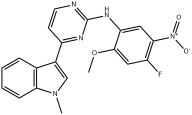 N-(4-fluoro-2-méthoxy-5-nitrophényl)-4-(1-méthylindol-3-yl)pyriMidin-2-aMine