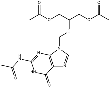 N-[9-[[2-(Acétyloxy)-1-[(acétyloxy)méthyl]éthoxy]méthyl]-6,9-dihydro-6-oxo-1H-purine-2-yl]acétamide