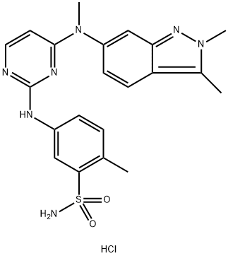 Chlorhydrate de pazopanib