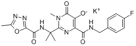 Raltégravir potassique