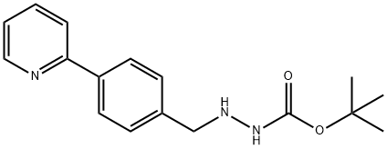 2-(4-(pyridin-2-yl)benzyl)hydrazinecarboxylate de tert-butyle