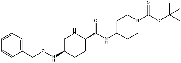 4-((2S,5R)-5-(benzyloxyamino)pipéridine-2-carboxamido)pipéridine-1-carboxylate de tert-butyle 4-méthylbenzènesulfonate